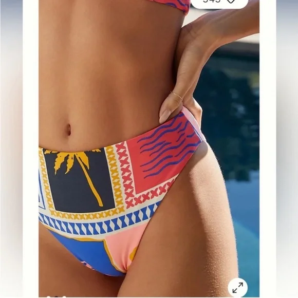 NWT Maaji Women's Rise/High Leg Bottom - Picture 2 of 8